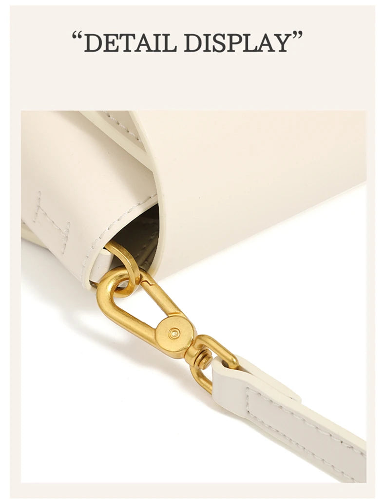 Hifashion Elegant Genuine Leather Underarm Shoulder Bags For Women 2025 Luxury Designer Crossbody Purses Square Ladies Handbags