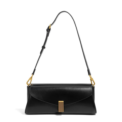 Hifashion Elegant Genuine Leather Underarm Shoulder Bags For Women 2025 Luxury Designer Crossbody Purses Square Ladies Handbags