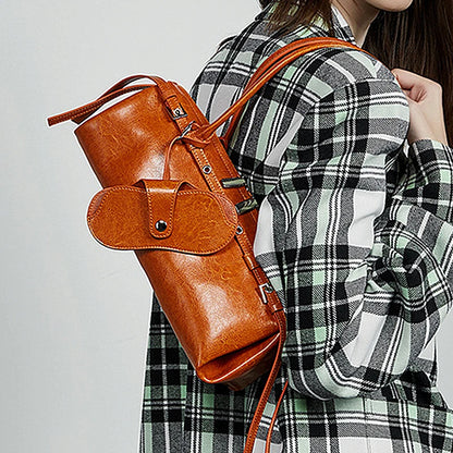 Hifashion Motorcycle Style Genuine Leather Underarm Shoulder Bags For Women 2025 Trend Designer Sling Purse Tote Ladies Handbags