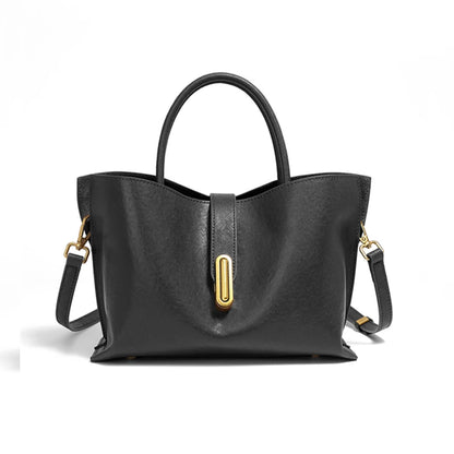 Hifashion Stylish Genuine Leather Handbags For Women 2025 Trend Designer Commuting Shoulder Bags Crossbody Tote Ladies Handbags