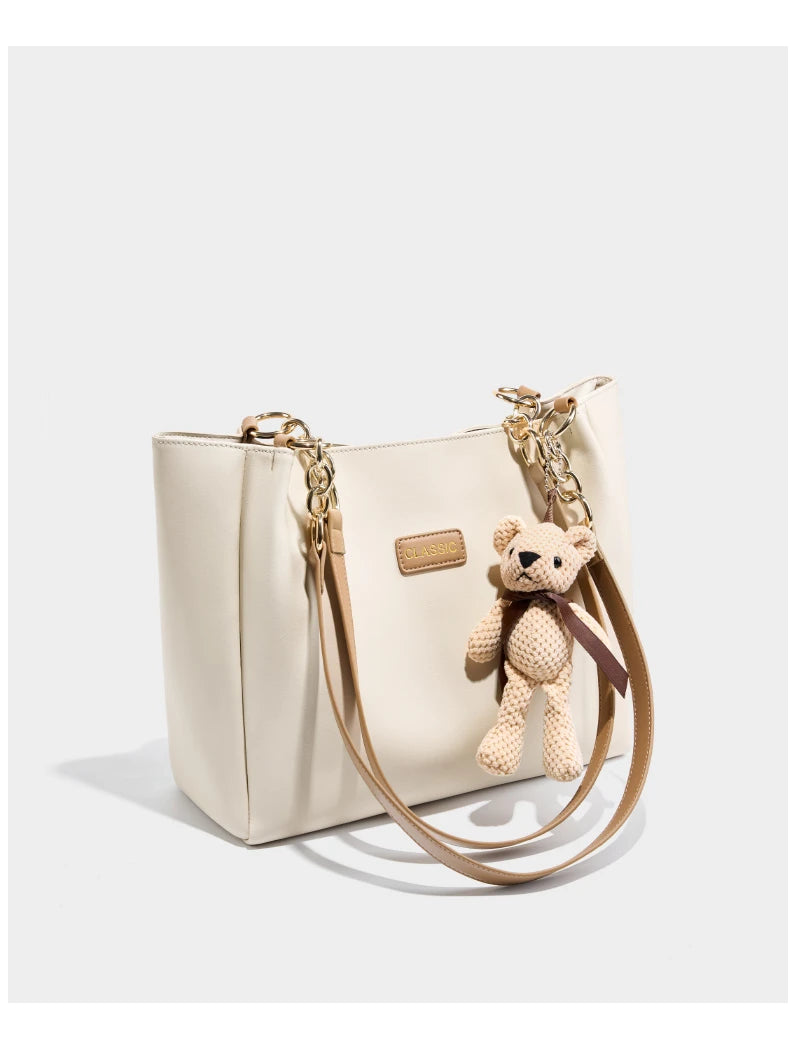 Hifashion Cowhide Genuine Leather Shoulder Bags For Women 2025 Trend Designer Large Capacity Shopping Tote Work Ladies Handbags