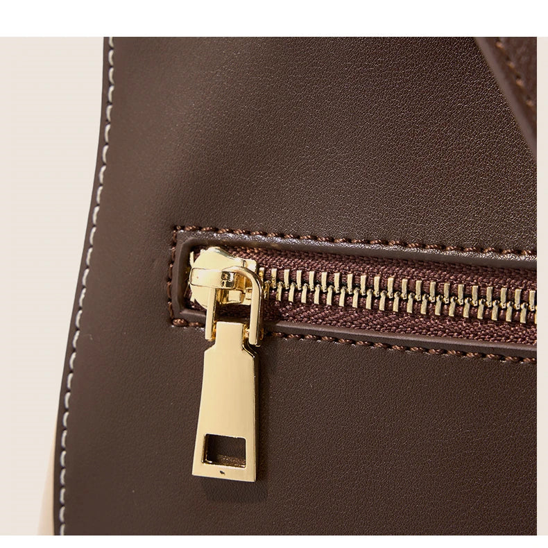 Hifashion Small Cowhide Genuine Leather Backpack For Women 2025 Trend Fashion Designer Female Travel Bagpack Girls School Bags