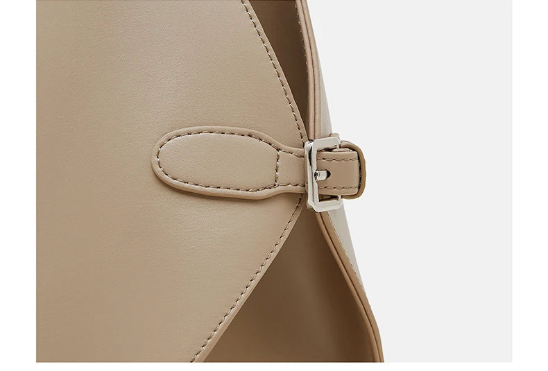 Hifashion Cowhide Genuine Leather Tote Handbags For Women 2025 Luxury Designer Crescent Office Ladies Shoulder Crossbody Bags