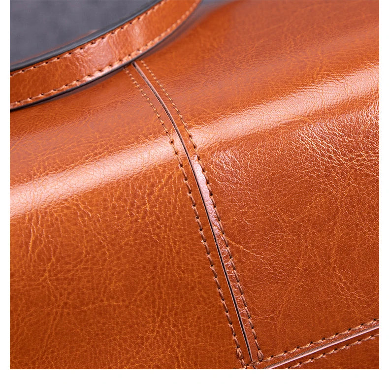 Hifashion Cowhide Genuine Leather Large Tote Bags For Women 2025 Trend Designer A4 Shoulder Bags Laptop Shopper Ladies Handbags