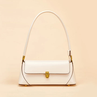 Hifashion Cowhide Genuine Leather Underarm Shoulder Bags For Women 2025 Trend Designer Top Handle Female Tote Ladies Handbags