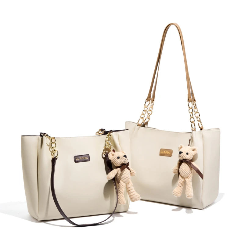 Hifashion Cowhide Genuine Leather Shoulder Bags For Women 2025 Trend Designer Large Capacity Shopping Tote Work Ladies Handbags