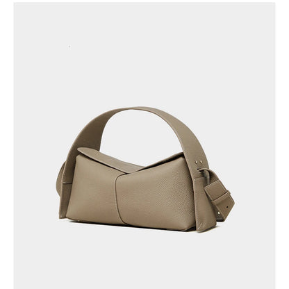 Hifashion Cowhide Genuine Leather Underarm Shoulder Bags For Women 2025 Luxury Designer Top Handle Satchel Tote Ladies Handbags