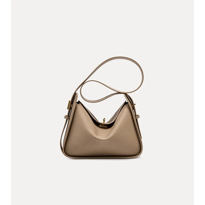 Hifashion Cowhide Genuine Leather Underarm Shoulder Bags For Women 2025 Luxury Designer Crossbody Purses Hobo Ladies Handbags