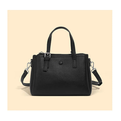 Hifashion 3 Layers Genuine Leather Shoulder Bags For Women 2025 Luxury Designer Crossbody Satchel Commuting Tote Ladies Handbags