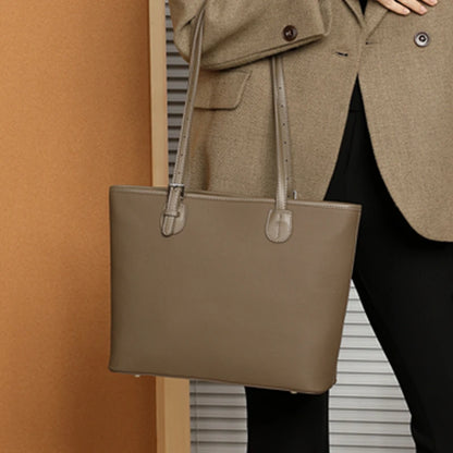 Hifashion Cowhide Genuine Leather Large Tote Bags For Women 2025 Luxury Designer Shopping Shoulder Bags A4 Work Ladies Handbags