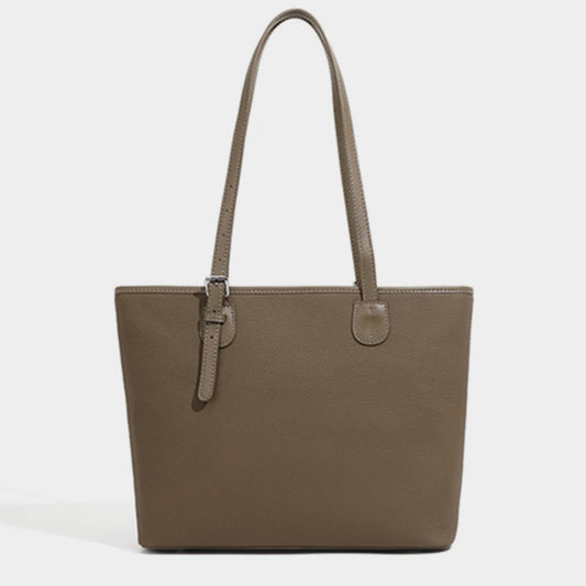 Hifashion Cowhide Genuine Leather Large Tote Bags For Women 2025 Luxury Designer Shopping Shoulder Bags A4 Work Ladies Handbags